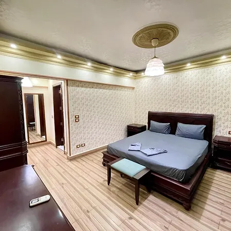 Cozy 2Br Apartment - Green Retreat In Degla Maadi Cairo Exterior photo